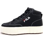 Schwarze Fila Sandblast High Top Sneaker & Sneaker Boots 