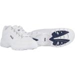 Weiße Fila Low Sneaker aus Leder Rutschfest für Herren Größe 44 