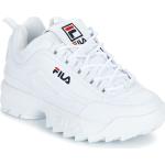 Weiße Fila Disruptor Low Sneaker aus Textil für Damen Größe 37 