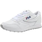 Weiße Fila Orbit Low Sneaker für Herren Größe 46 für den für den Sommer 