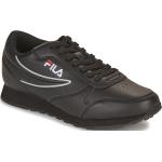 Reduzierte Schwarze Fila Orbit Low Sneaker für Damen Größe 36 mit Absatzhöhe bis 3cm 