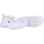 Weiße Fila Strada Low Sneaker aus Leder für Damen Größe 41 für den für den Winter 