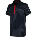 Fila Stripes Polo Herren - Tennis - Tennisbekleidung - Dark Blue - Größen 48