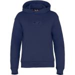 Reduzierte Blaue Fila Damensweatshirts aus Baumwollmischung mit Kapuze Größe XS 