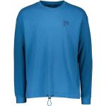 Reduzierte Blaue Fila Damensweatshirts aus Baumwolle mit Kapuze Größe L 