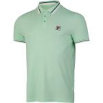 Hellgrüne Unifarbene Sportliche Fila Herrenpoloshirts & Herrenpolohemden mit Knopf Größe XL 