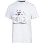 Weiße Sportliche Fila T-Shirts aus Baumwolle für Herren Größe L 