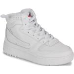 Weiße Fila FX Ventuno High Top Sneaker & Sneaker Boots aus Leder für Damen Größe 37 