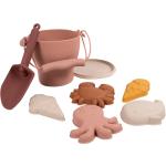 Rosa Skandinavische Sandkasten Spielzeuge aus Silikon 