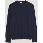 Marineblaue Filippa K Nachhaltige Rundhals-Ausschnitt Herrensweatshirts aus Wolle Größe XXL 