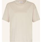 Taupefarbene Filippa K Nachhaltige T-Shirts aus Baumwolle für Damen Größe S 
