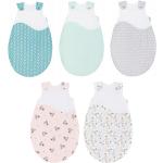 Petrolfarbene Fillikid Babyschlafsäcke mit Reißverschluss aus Baumwolle Größe 80 