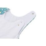 Graue Fillikid Babyschlafsäcke mit Reißverschluss aus Baumwolle Größe 56 