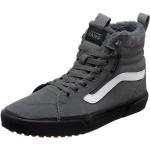 Graue Vans Filmore High Top Sneaker & Sneaker Boots aus Leder für Herren Größe 41 