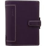 Filofax Holborn Pocket Purple Lila Terminplaner Leder A7 Agenda Organizer 025602