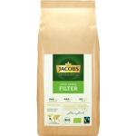 Filterkaffee Jacobs Krönung Good Origin, 1kg, Fairtrade und Bio zertifiziert, Karamellnote, fruchtiges Aroma