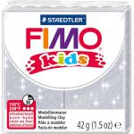 FIMO kids 42g silber mit Glitzer