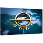 Goldene Fine-Art-Manufaktur Opel Leinwandbilder mit Automotiv matt 60x40 