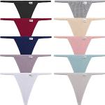 Reduzierte Formslips & Bauchweg-Slips aus Polyester für Damen Größe L 3-teilig 