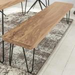 Hellbraune Moderne FineBuy Nachhaltige Küchenbänke aus Massivholz 