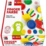 Fingerfarbe Kids 4ST sort.