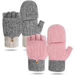 Reduzierte Fingerlose Handschuhe & Halbfinger-Handschuhe aus Acryl für Damen Einheitsgröße für den für den Winter 