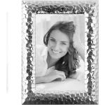 Silberne Fink Living Quadratische Fotorahmen gehämmert aus Silber 10x15 