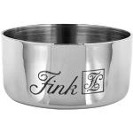 Silberne Fink Living Runde Teelichthalter aus Edelstahl 4-teilig 