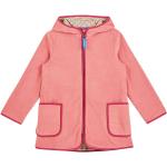 Reduzierte Pinke Unifarbene Atmungsaktive Finkid Kinderkapuzenjacken mit Reißverschluss aus Baumwolle für Mädchen Größe 110 