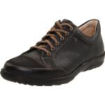 Reduzierte Schwarze Business Finn Comfort Alamo Derby Schuhe mit Schnürsenkel Gefüttert für Herren Größe 42,5 für den für den Winter 
