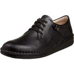 Schwarze Business Finn Comfort Vaasa Derby Schuhe mit Schnürsenkel in Normalweite aus Leder orthopädisch für Herren Größe 44 