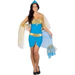 Türkise Meerjungfrau-Kostüme für Damen Größe L 