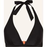 Schwarze Bogner Fire + Ice Bikini-Tops aus Polyamid ohne Bügel für Damen Größe L 