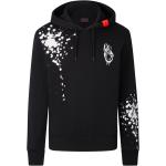 Schwarze Bogner Fire + Ice Herrensweatshirts aus Baumwolle mit Kapuze Größe S für den für den Herbst 
