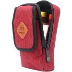 FIREDOG Geruchsdichte Tasche, geruchsdichte Tasche, Hundeteste, Mini-Umhängetasche, für Reisen, Aufbewahrung (rot)