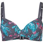 Hellblaue Firefly Bikini-Tops aus Polyamid mit verstellbaren Trägern für Damen 