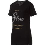 Schwarze Firefly T-Shirts für Damen Größe M 