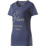 Indigofarbene Firefly T-Shirts für Damen Größe L 