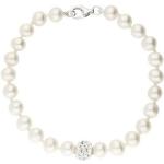 Weiße FIRETTI Damenarmbänder aus Silber mit Echte Perle für die Braut 