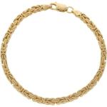 Silberne FIRETTI Königsarmbänder & Königsketten Armbänder aus Gold mit Zirkonia für Damen zum Jubiläum 