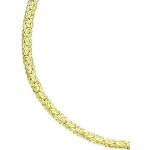 Reduzierte Silberne FIRETTI Königsketten aus Gold 14 Karat mit Diamant für Damen 