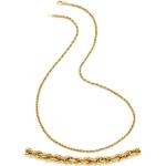 Reduzierte Silberne FIRETTI Goldketten aus Gold 10 Karat mit Zirkonia für Damen 