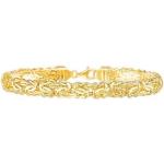 Goldene FIRETTI Königsarmbänder & Königsketten Armbänder aus Gelbgold für Damen 