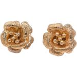 Silberne FIRETTI Perlenohrringe aus Gold mit Zirkonia für Damen zum Muttertag 