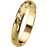 Reduzierte Silberne FIRETTI Goldringe aus Gold 10 Karat mit Diamant zur Hochzeit 
