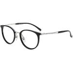 Firmoo Blaulichtfilter Brille ohne Sehstärke Damen, Retro Panto Blaulicht Computer Brille gegen Kopfschmerzen, Entspiegelt, UV-Schutz, Kratzfest