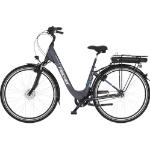 FISCHER 62445 E-BIKE CITY ECU 1401 Citybike (Laufradgröße: 28 Zoll, Rahmenhöhe: 44 cm, Unisex-Rad, 522 Wh, anthrazit matt)