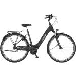 FISCHER Cita 2.2I Citybike (Laufradgröße: 28 Zoll, Rahmenhöhe: 43 cm, Damen-Rad, 522 Wh, Schwarz Matt)