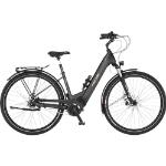 FISCHER Cita 7.0I Citybike (Laufradgröße: 28 Zoll, Rahmenhöhe: 43 cm, Damen-Rad, 630 Wh, Schiefergrau)