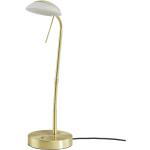 Goldene Fischer & Honsel LED Tischleuchten & LED Tischlampen matt aus Messing 